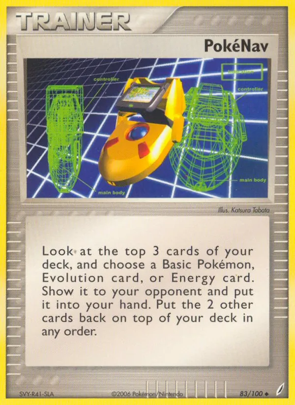 PokéNav — Crystal Guardians #83 (Pokémon TCG card)