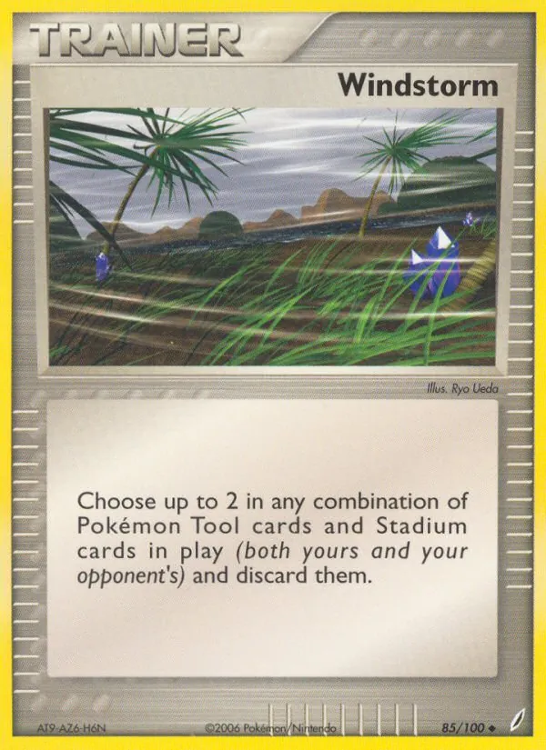 Windstorm — Crystal Guardians #85 (Pokémon TCG card)