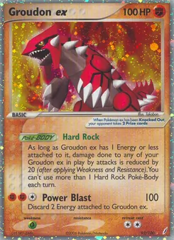 Groudon ex (Crystal Guardians #93)