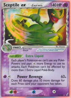 Sceptile ex δ (Crystal Guardians #96)