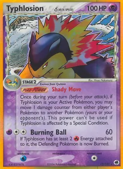 Typhlosion δ (Dragon Frontiers #12)