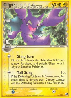Gligar δ (Dragon Frontiers #16)