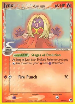 Jynx δ (Dragon Frontiers #17)