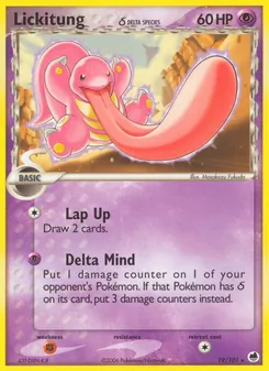 Lickitung δ (Dragon Frontiers #19)