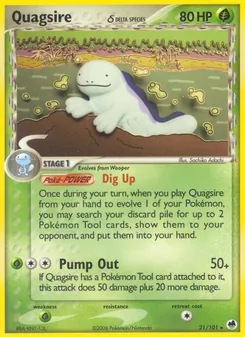Quagsire δ (Dragon Frontiers #21)