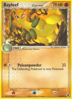 Bayleef δ (Dragon Frontiers #26)