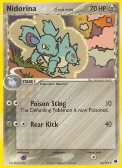 Nidorina δ (Dragon Frontiers #34)