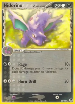 Nidorino δ (Dragon Frontiers #35)