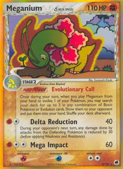 Meganium δ (Dragon Frontiers #4)