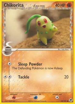 Chikorita δ (Dragon Frontiers #44)