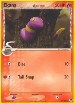 Ekans δ (Dragon Frontiers #47)
