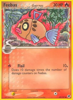 Feebas δ (Dragon Frontiers #49)