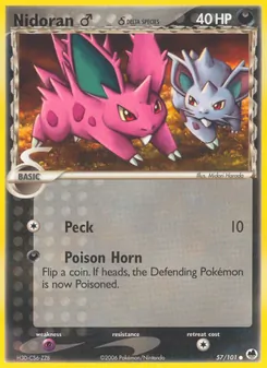 Nidoran♂ δ (Dragon Frontiers #57)