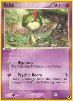 Ralts (Dragon Frontiers #60)