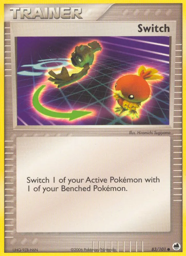 Switch — Dragon Frontiers #83 (Pokémon TCG card)
