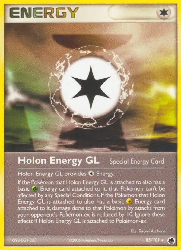 Holon Energy GL — Dragon Frontiers #85 (Pokémon TCG card)