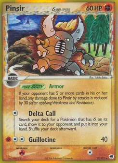 Pinsir δ (Dragon Frontiers #9)