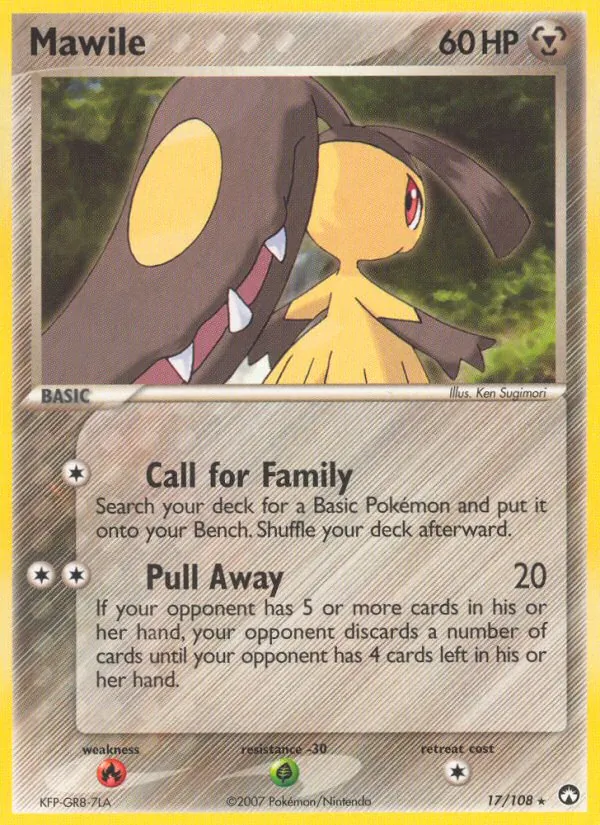 Mawile — Power Keepers #17 (Pokémon TCG card)