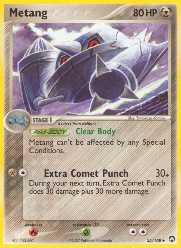 Metang — Power Keepers #35 (Pokémon TCG card)