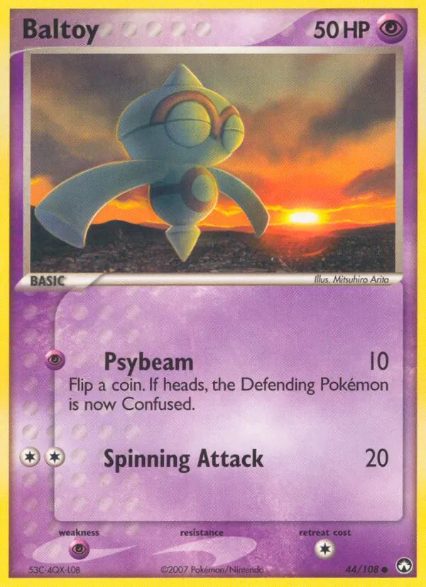 Baltoy — Power Keepers #44 (Pokémon TCG card)
