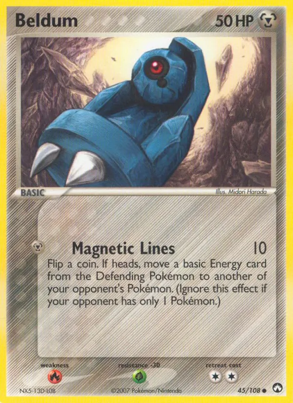Beldum — Power Keepers #45 (Pokémon TCG card)