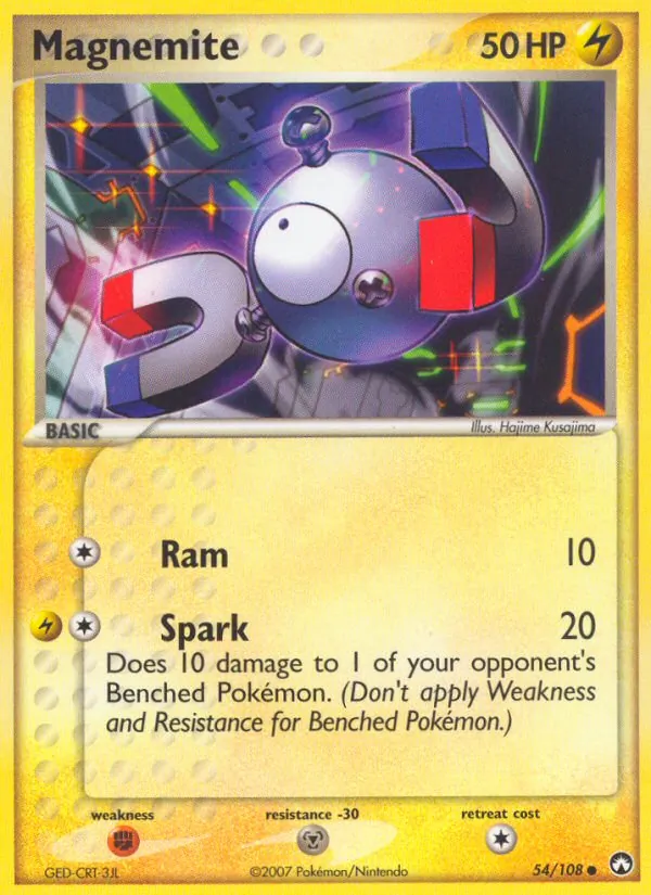Magnemite — Power Keepers #54 (Pokémon TCG card)