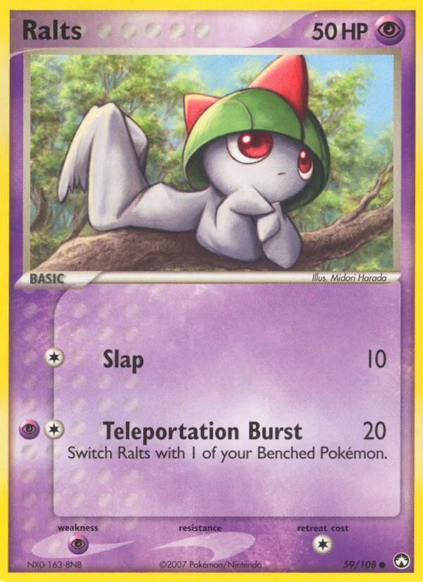 Ralts — Power Keepers #59 (Pokémon TCG card)