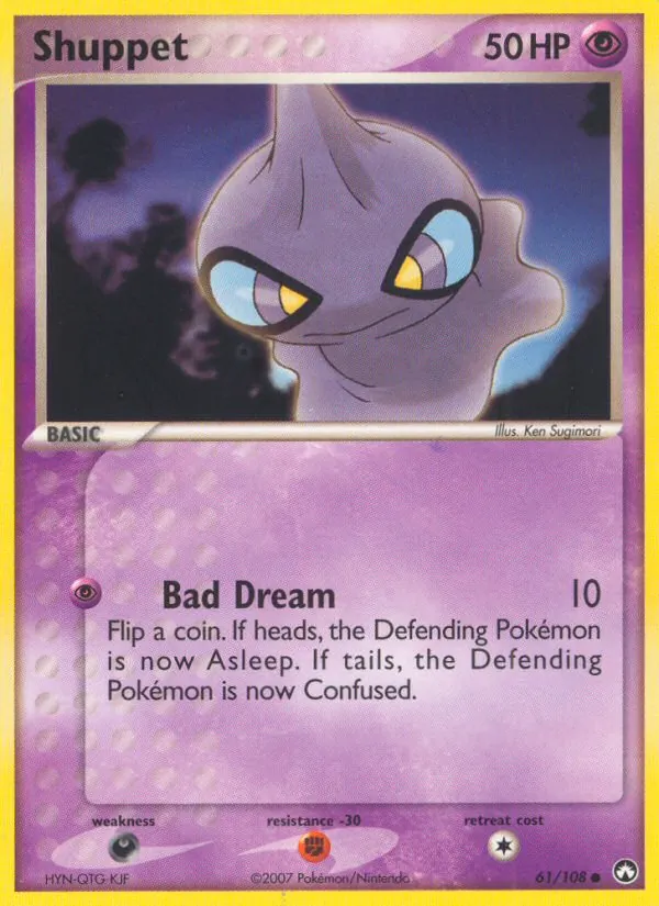 Shuppet — Power Keepers #61 (Pokémon TCG card)