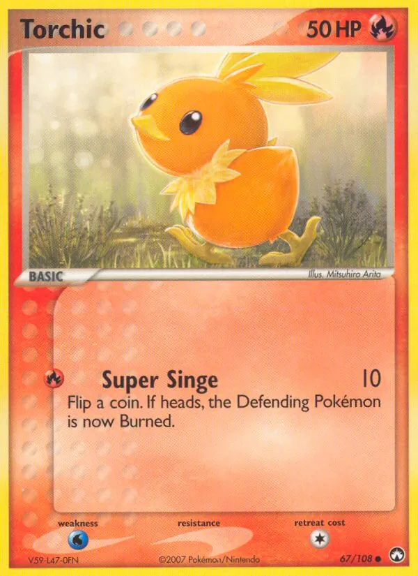 Torchic — Power Keepers #67 (Pokémon TCG card)