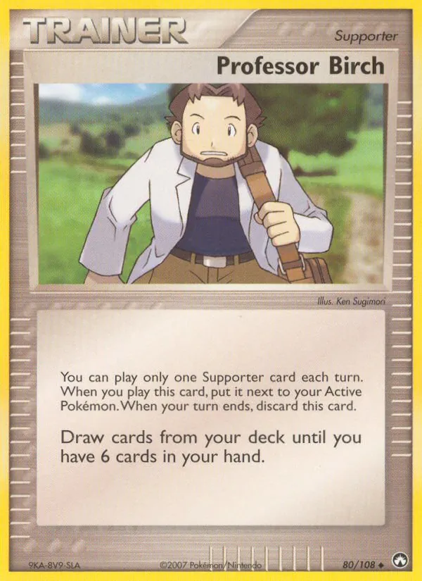 Professor Birch — Power Keepers #80 (Pokémon TCG card)