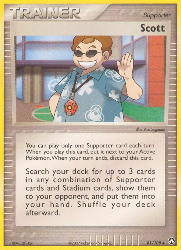Scott — Power Keepers #81 (Pokémon TCG card)