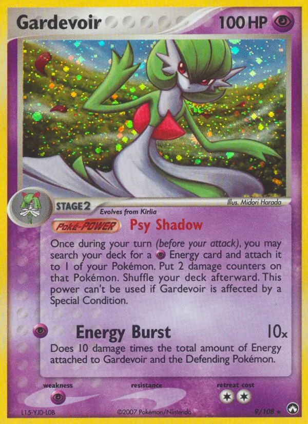 Gardevoir — Power Keepers #9 (Pokémon TCG card)