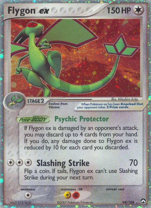 Flygon ex — Power Keepers #94 (Pokémon TCG card)