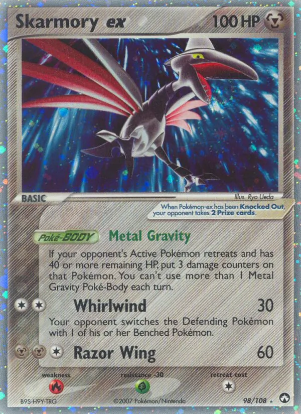 Skarmory ex — Power Keepers #98 (Pokémon TCG card)