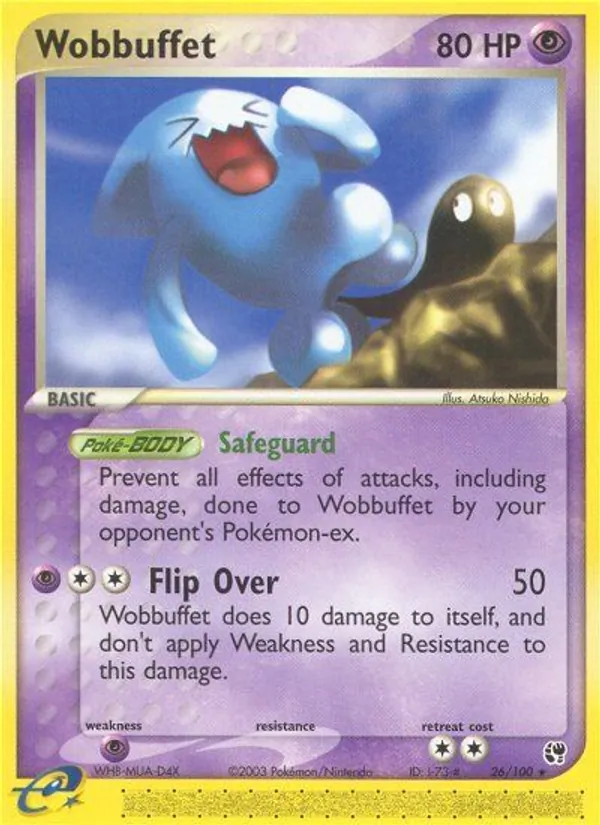 Wobbuffet — Sandstorm #26 (Pokémon TCG card)