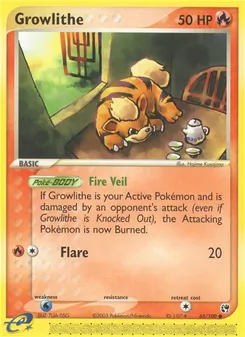 Growlithe (Sandstorm #65)