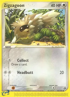 Zigzagoon (Sandstorm #85)