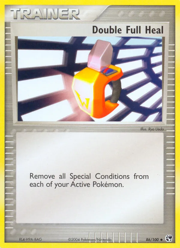 Double Full Heal — Sandstorm #86 (Pokémon TCG card)