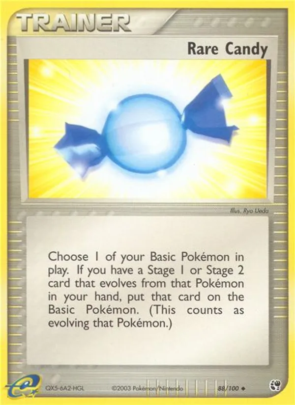 Rare Candy — Sandstorm #88 (Pokémon TCG card)