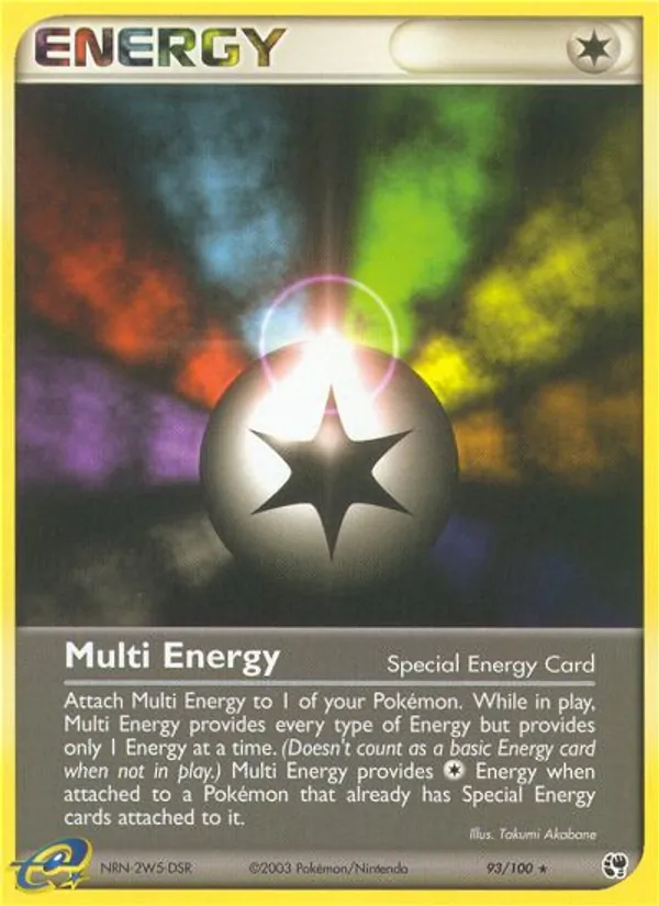 Multi Energy — Sandstorm #93 (Pokémon TCG card)
