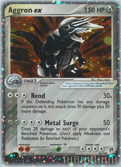 Aggron ex (Sandstorm #95)