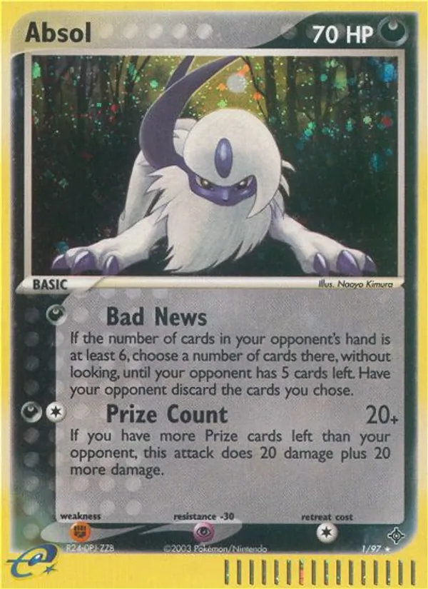 Absol — Dragon #1 (Pokémon TCG card)
