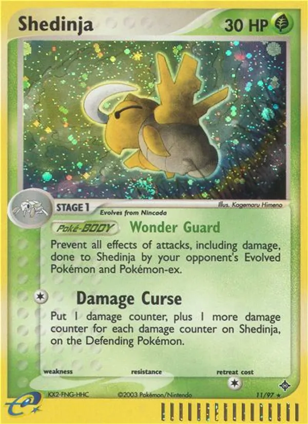 Shedinja — Dragon #11 (Pokémon TCG card)