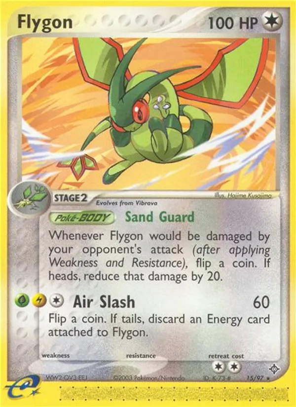 Flygon — Dragon #15 (Pokémon TCG card)