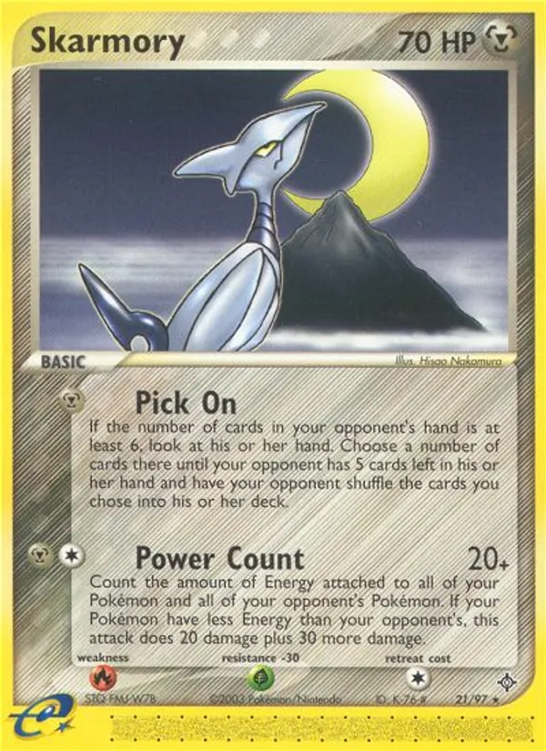 Skarmory — Dragon #21 (Pokémon TCG card)
