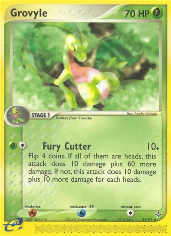 Grovyle — Dragon #31 (Pokémon TCG card)