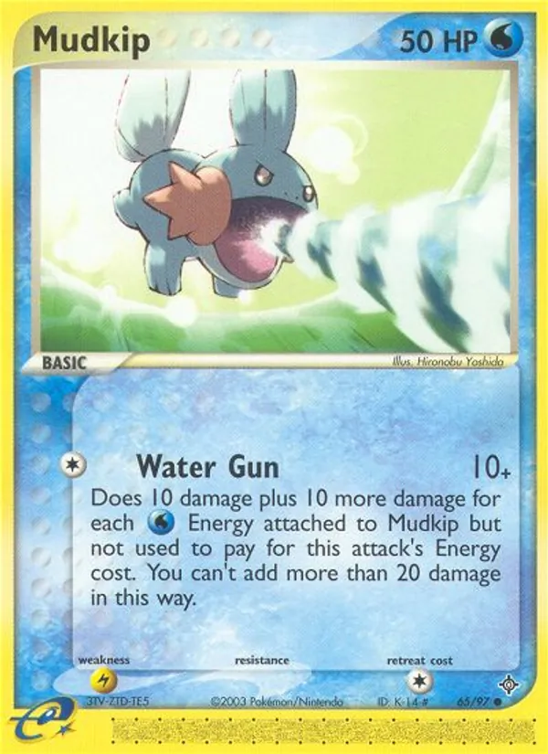 Mudkip — Dragon #65 (Pokémon TCG card)