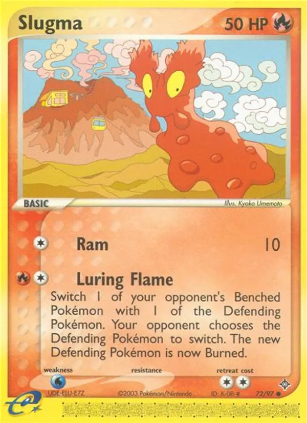 Slugma — Dragon #72 (Pokémon TCG card)