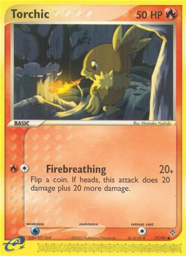Torchic — Dragon #77 (Pokémon TCG card)