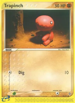 Trapinch (Dragon #78)